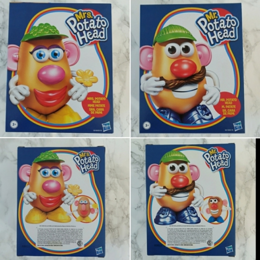 2 Mrs & Mr Potato Head Hasbro TOYS HISTORY